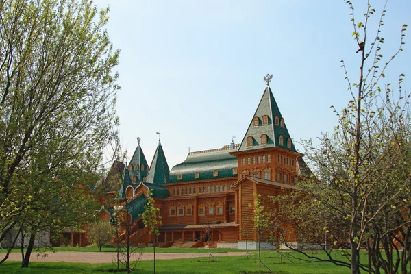 Palacio de madera en Kolomenskoye — Foto de Stock