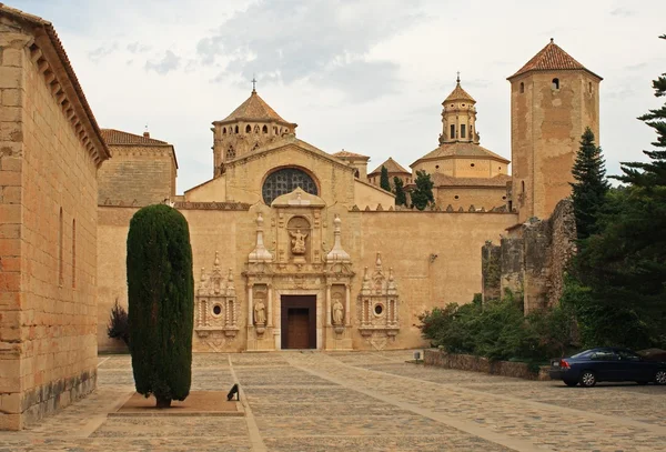 Монастир poblet — стокове фото