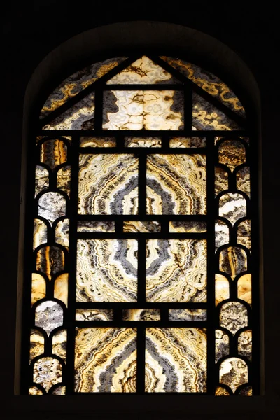 Templom ólomüveg ablak — Stock Fotó