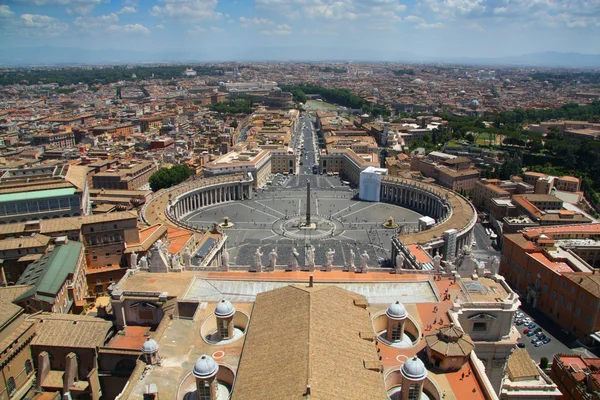 Вид из базилики Святого Петра — стоковое фото
