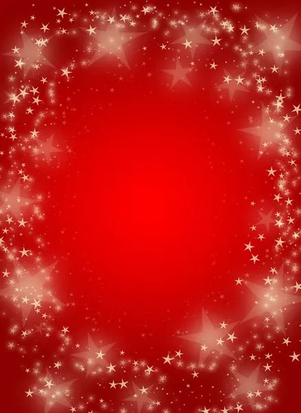 Roter Hintergrund mit Sternen — Stockfoto