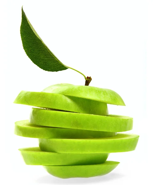 Manzana verde extraña —  Fotos de Stock