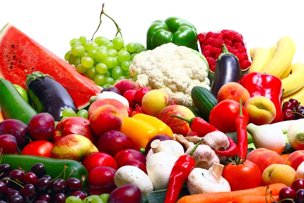 新鲜的蔬菜、 水果 — 图库照片