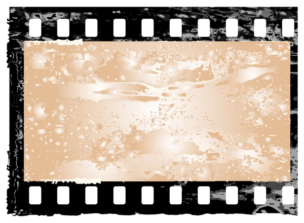 Grunge cadre de bande de film — Image vectorielle