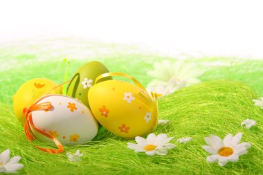 Colorful Easter Eggs clipart