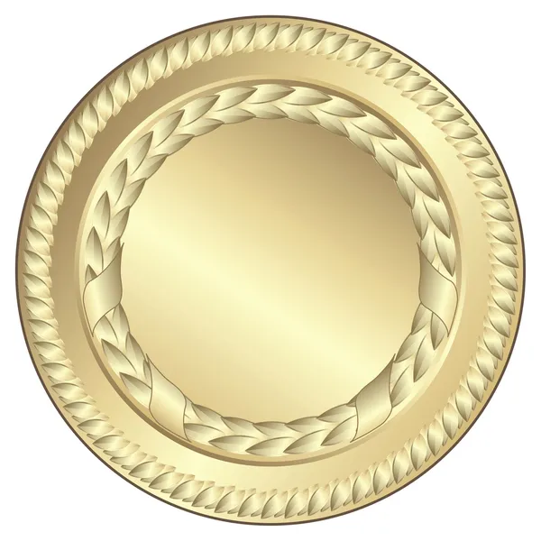 Medalla de Oro — Archivo Imágenes Vectoriales