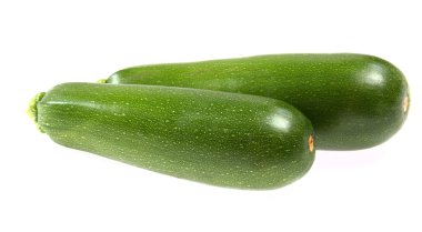 Zucchinis isolated clipart