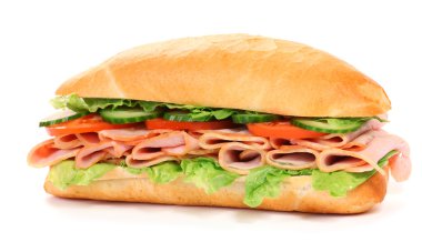 Long sandwich clipart