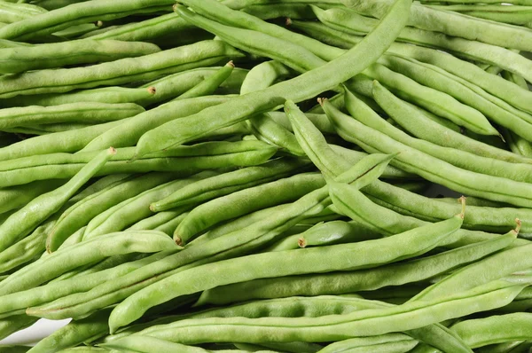 Zelené fazolky. — Stock fotografie