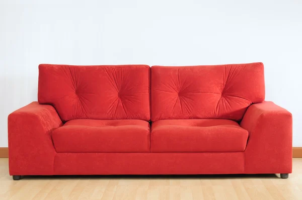 stock image Red sofa.