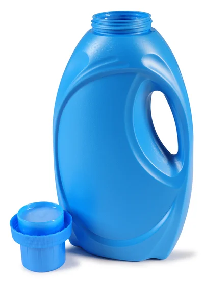 Garrafa de detergente. Isolados — Fotografia de Stock