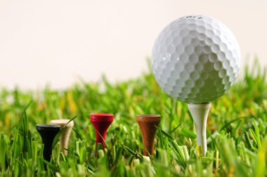 Golf ball. clipart