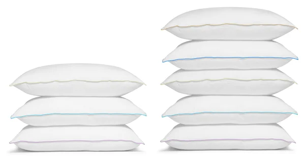 Almohadas blancas. Aislado —  Fotos de Stock