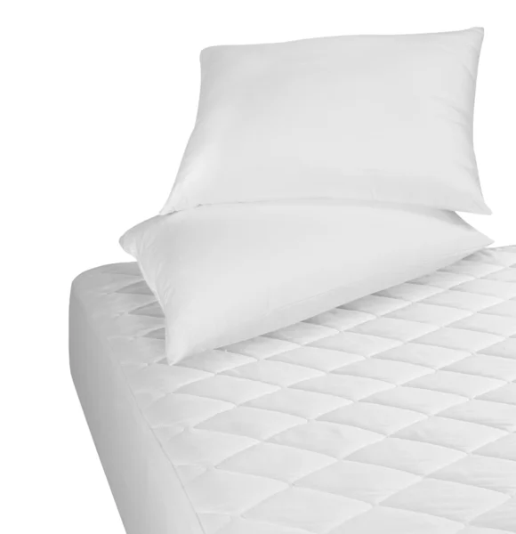 White bedding. Isolated — Stock Photo, Image