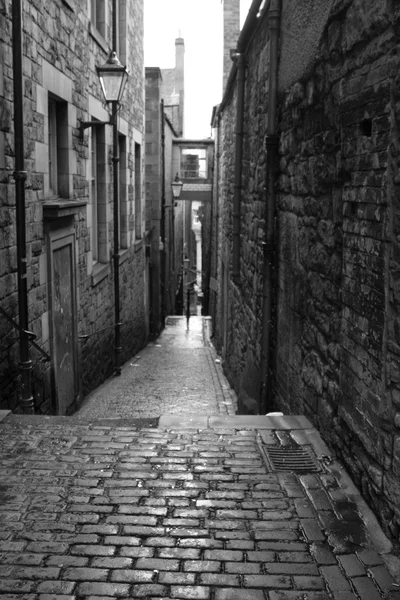 Edimburgo - bianco e nero Foto Stock Royalty Free