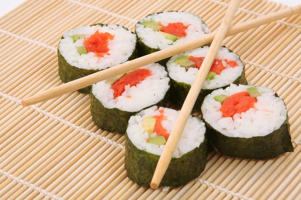 Sushi maki Rechtenvrije Stockafbeeldingen