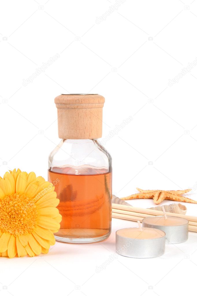Aromatherapy with copy space