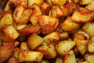 Roast potatoes clipart