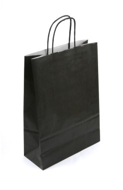 siyah kağıt çanta
