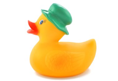 Yellow rubber duck clipart