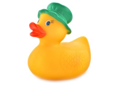 Yellow rubber duck clipart