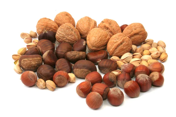 stock image Nuts selection