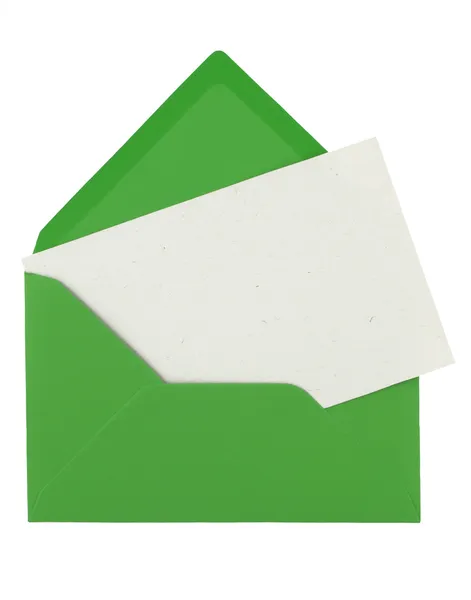 Envelope and note Royalty Free Stock Images