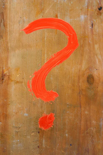 Question mark — Stock Photo, Image