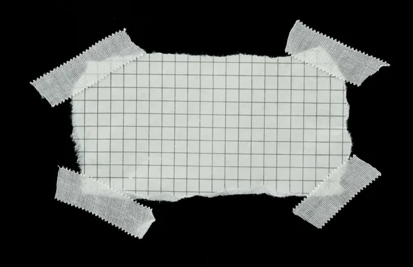 Квадратна смуга паперу — стокове фото