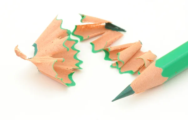 Sharpening colored pencils — Stock Photo, Image