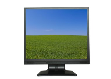 güzel duvar kağıdı ile LCD ekran