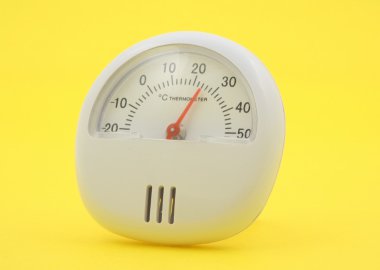 Desk thermometer clipart