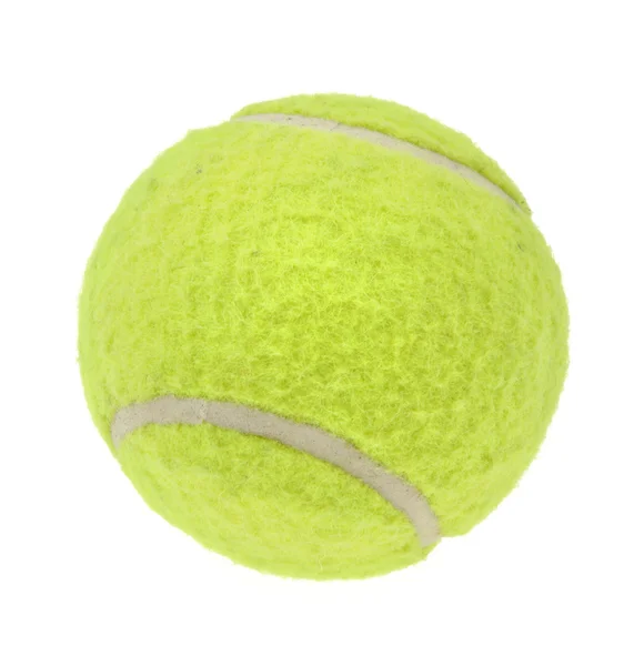 Tennis ball on white — Stock Photo, Image