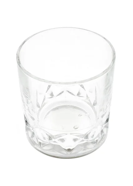 Szkło whisky na czysty biały — Zdjęcie stockowe