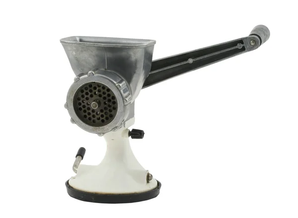 Old manual mincer — Stock Photo, Image