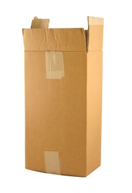 Cardboard box clipart