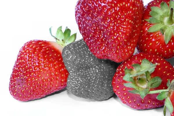 Strawberry outcast — Stock Photo, Image