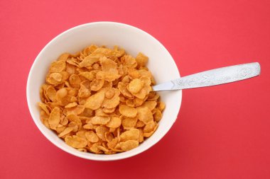 Light breakfast - cornflakes clipart