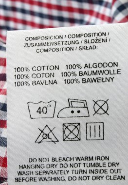 100% cotton clipart