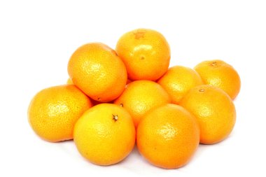 Mandarins isolated clipart