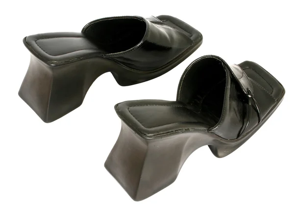 Sapatos de couro feminino — Fotografia de Stock