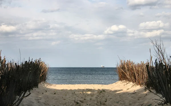 Sentiero verso il mare — Foto Stock