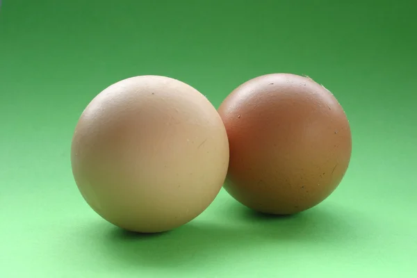 Dvě vejce — Stock fotografie