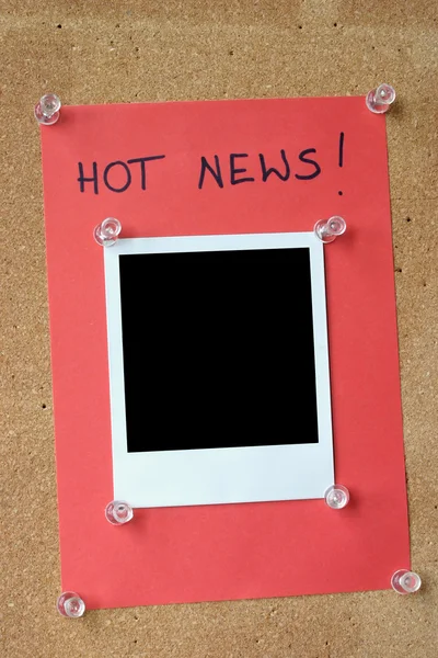 Noticias calientes — Foto de Stock