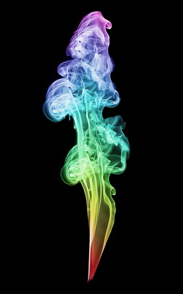 Colorful smoke formation — Stock Photo, Image