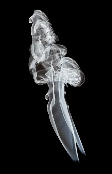 Fumaça em preto — Fotografia de Stock