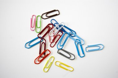 Paper clips clipart