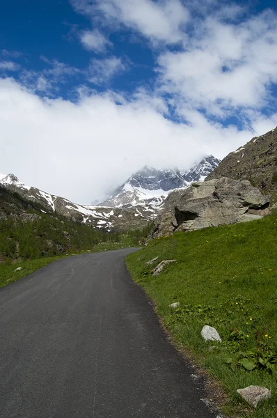 stock image Road to mountain