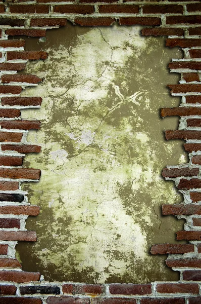 Frame with brick — Stock Photo, Image