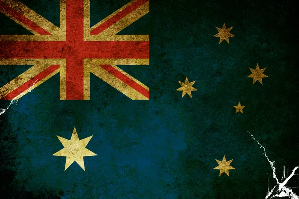 오스트레일리아의 국기 — 스톡 사진